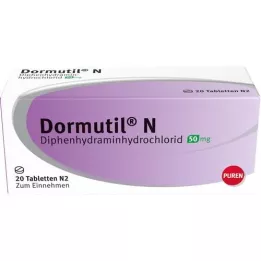 DORMUTIL N Tablets, 20 pc