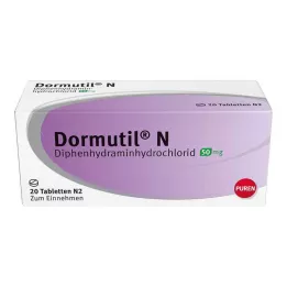 DORMUTIL N Tablets, 20 pc