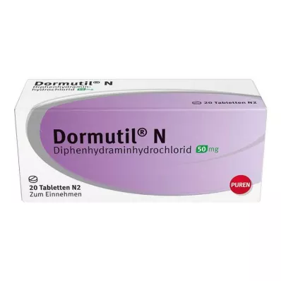 DORMUTIL N Tablets, 20 pc DORMUTIL N Tablets, 20 pc