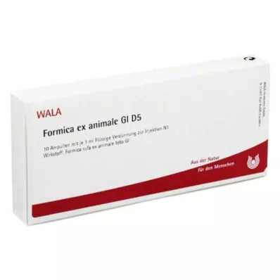 FORMICA EX animale GL D 5 ampoules, 10X1 ml