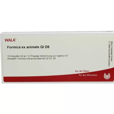 FORMICA EX animale GL D 8 ampoules, 10X1 ml