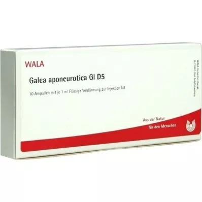 GALEA aponeurotica GL D 5 ampoules, 10X1 ml