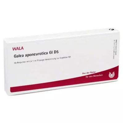 GALEA aponeurotica GL D 5 ampoules, 10X1 ml