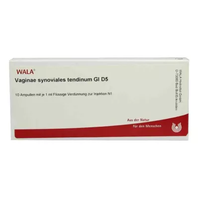 VAGINAE synovial tendinum GL D 5 ampoules, 10X1 ml VAGINAE synovial tendinum GL D 5 ampoules, 10X1 ml