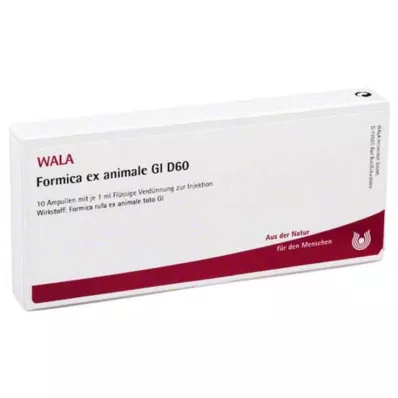 FORMICA EX animale GL D 60 ampoules, 10X1 ml FORMICA EX animale GL D 60 ampoules, 10X1 ml