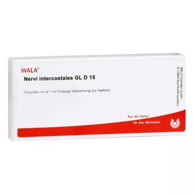 NERVI intercostales GL D 15 ampoules, 10X1 ml