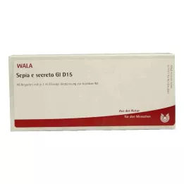 SEPIA E secreto GL D 15 ampoules, 10X1 ml
