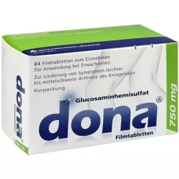DONA 750 mg film-coated tablets, 84 pcs