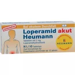 LOPERAMID akut Heumann tablets, 10 pcs