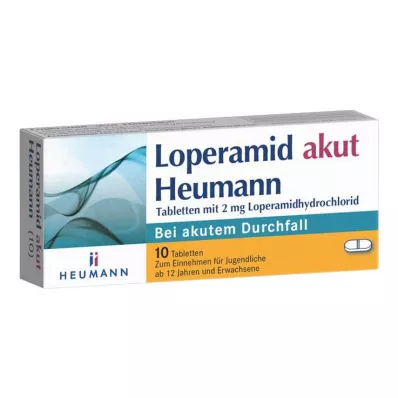 LOPERAMID akut Heumann tablets, 10 pcs