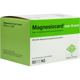 MAGNESIOCARD forte 10 mmol Plv.z.Her.e.Ls.z.Einn., 50 pcs