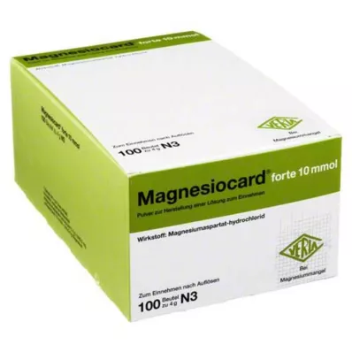 MAGNESIOCARD forte 10 mmol Plv.z.Her.e.Ls.z.Einn., 100 pcs