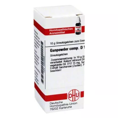 GUNPOWDER comp.D 12 globules, 10 g GUNPOWDER comp.D 12 globules, 10 g