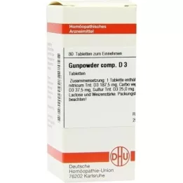 GUNPOWDER comp.D 3 tablets, 80 pcs