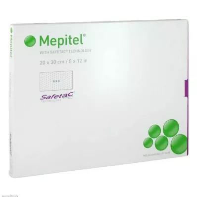 MEPITEL Silicone mesh dressing 20x30 cm sterile, 5 pcs
