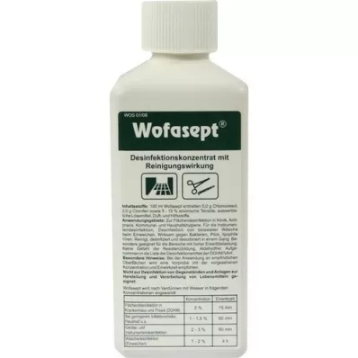 WOFASEPT Instrument and surface disinfection, 250 ml