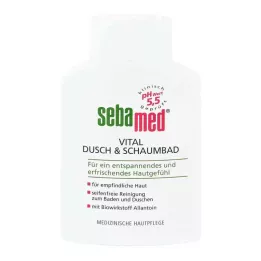 SEBAMED Vital Shower + Foam Bath, 200 ml