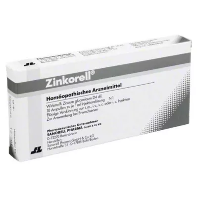 ZINKORELL Ampoules, 10X1 ml ZINKORELL Ampoules, 10X1 ml