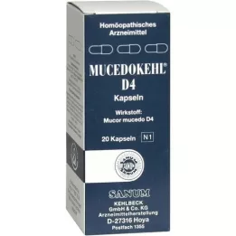 MUCEDOKEHL D 4 Capsules, 20 Capsules