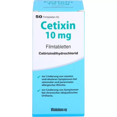 CETIXIN 10 mg film-coated tablets, 50 pcs