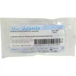 UROMED Catheter valve universal 1500, 1 pc