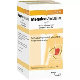 MEGALAC Almasilate mint suspension, 250 ml