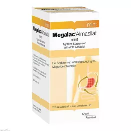 MEGALAC Almasilate mint suspension, 250 ml
