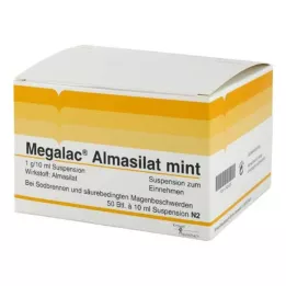 MEGALAC Almasilate mint suspension, 50X10 ml