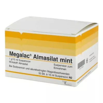 Megalac Almasilat mint suspension, 50x10 ml