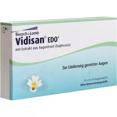 VIDISAN EDO Single-dose pipettes, 10X0.6 ml