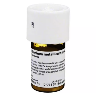 PLUMBUM METALLICUM praep. D 6 trituration, 20 g PLUMBUM METALLICUM praep. D 6 trituration, 20 g