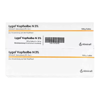 Lygal head ointment N 3% (200 g) Lygal head ointment N 3% (200 g)