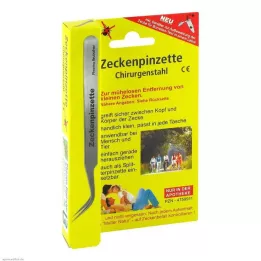ZECKENPINZETTE Surgical steel, 1 pc