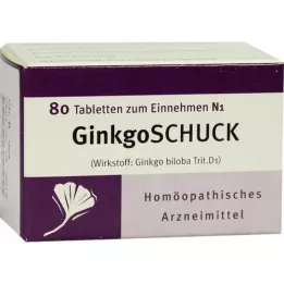 GINKGOSCHUCK Tablets, 80 pc