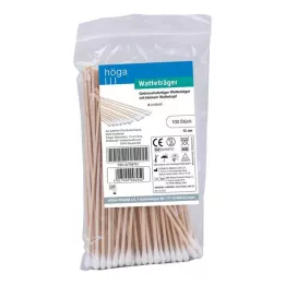 WATTETRÄGER 15 cm w.small cotton head, 100 pcs