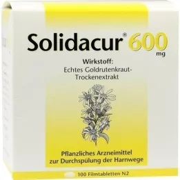 SOLIDACUR 600 mg film-coated tablets, 100 pcs