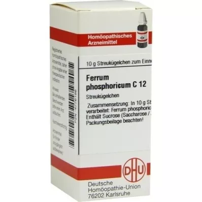 FERRUM PHOSPHORICUM C 12 globules, 10 g
