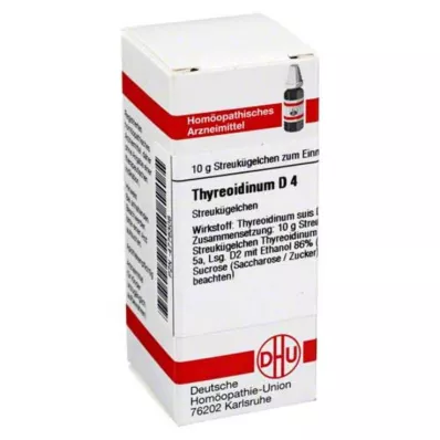 THYREOIDINUM D 4 globules, 10 g THYREOIDINUM D 4 globules, 10 g