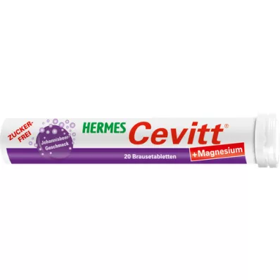 HERMES Cevitt+Magnesium Effervescent Tablets, 20 pcs