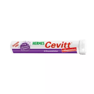 HERMES Cevitt+Magnesium Effervescent Tablets, 20 pcs