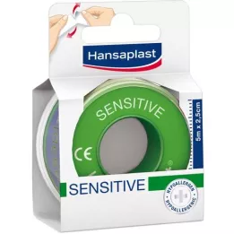 HANSAPLAST Sensitive fixation plaster 2.5 cm x 5 m, 1 pc