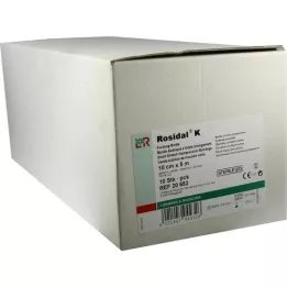 ROSIDAL K Bandage 10 cmx5 m sterile single packed, 10 pcs