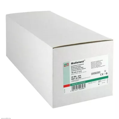 MOLLELAST Bandages 10 cmx4 m sterile single packed, 20 pcs