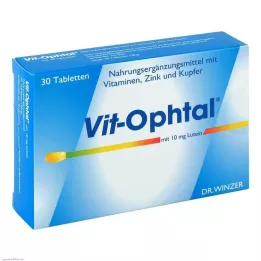 VIT OPHTAL with 10 mg lutein tablets, 30 pcs