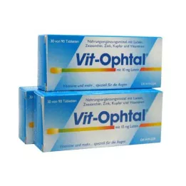 VIT OPHTAL with 10 mg lutein tablets, 90 pcs
