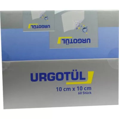 URGOTÜL 10x10 cm wound gauze dispenser, 60 pcs