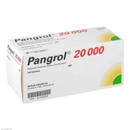 PANGROL 20,000 enteric-coated tablets, 100 pcs
