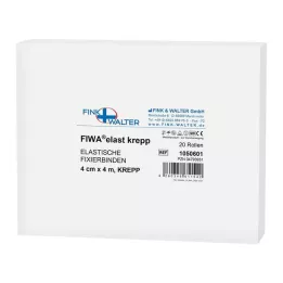 FIXIERBINDE elastic wide-meshed 4 cmx4 m, 20 pcs