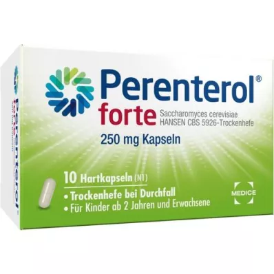 PERENTEROL forte 250 mg capsules, 10 pcs