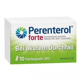 PERENTEROL forte 250 mg capsules, 10 pcs